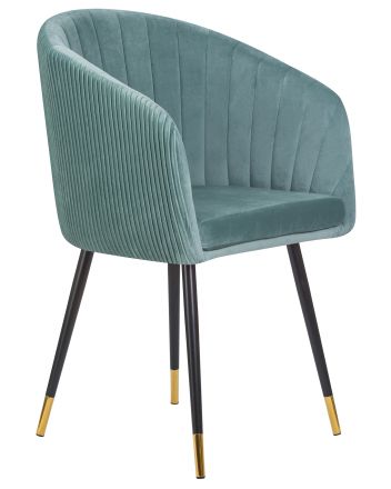 Стул обеденный DOBRIN MARY, мятный велюр (1922-8) Стул обеденный DOBRIN MARY, мятный велюр (1922-8)