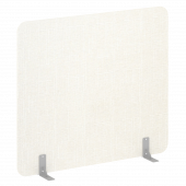 R-line soft Перегородки на металлических опорах на фетровых подпятниках AP.F-160-140 Romeo 01/Серый металл 1600*18*1400