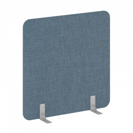 R-line soft Перегородки на металлических опорах на фетровых подпятниках AP.F-120-120 Romeo 10/Серый металл 1200*18*1200