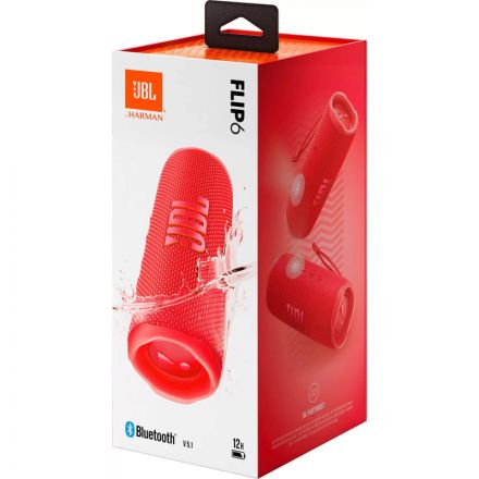 Акустическая система JBL Flip 6 rad (JBLFLIP6RED)