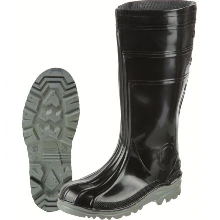 Сапоги ПВХ с МП и МС мужские цв.черный мод. 157 (р.41)