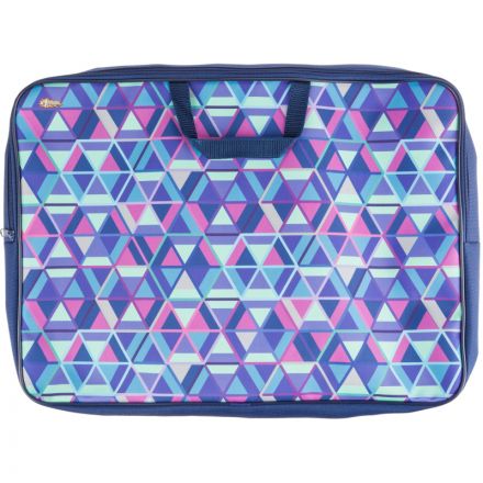 Папка для труда №1School Геометрия, А3,молн.ткань,475х345х75,ПМД3-20-4