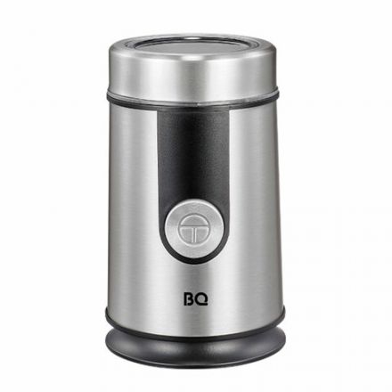 Кофемолка BQ (БИ-КЬЮ) CG1000, мощность 300 Вт, вместимость 50 г, стальная, 86189611