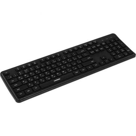 Клавиатура UGREEN K331 (55657) проводная USB RU черный Клавиатура UGREEN K331 (55657) проводная USB RU черный