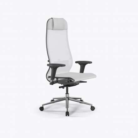 Кресло SynchroSit 10 B1-104D - T /Um00/Nb00/D02P(M23.B23.G18.W02) Белый