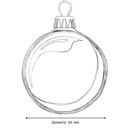 Набор шаров Шары синие с серебрян,наб.4шт 6х6х6см 90648