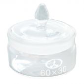 Стакан д/взвешивания низкий 60х30 мм (d-60, h-30 мм) 10003503 Стакан д/взвешивания низкий 60х30 мм (d-60, h-30 мм) 10003503