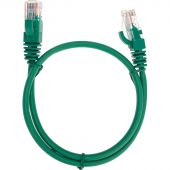 Патч-корд REXANT (02-0106-05) U/UTP, CAT 5e, 26AWG, LSZH, зеленый, 0,5м