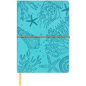 Блокнот А5 128л Attache Морская клетка,мягк.обл.,кожзам с блинт.тиснен 3146 Блокнот А5 128л Attache Морская клетка,мягк.обл.,кожзам с блинт.тиснен 3146