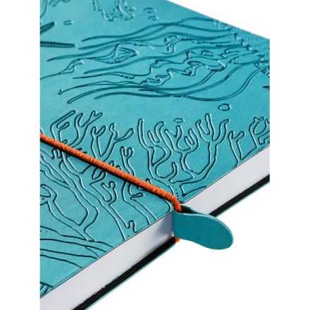 Блокнот А5 128л Attache Морская клетка,мягк.обл.,кожзам с блинт.тиснен 3146 Блокнот А5 128л Attache Морская клетка,мягк.обл.,кожзам с блинт.тиснен 3146