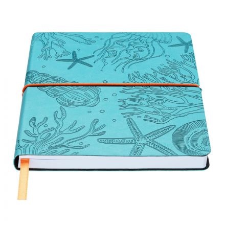 Блокнот А5 128л Attache Морская клетка,мягк.обл.,кожзам с блинт.тиснен 3146 Блокнот А5 128л Attache Морская клетка,мягк.обл.,кожзам с блинт.тиснен 3146