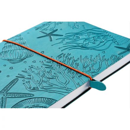 Блокнот А5 128л Attache Морская клетка,мягк.обл.,кожзам с блинт.тиснен 3146 Блокнот А5 128л Attache Морская клетка,мягк.обл.,кожзам с блинт.тиснен 3146