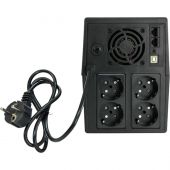 ИБП Энергия 2000 LCD USB, лин.-инт., 2000ВА/1200Вт, 4xEURO(Е0201-0370)