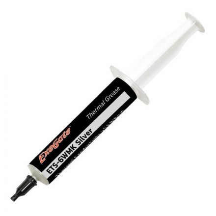 Термопаста ExeGate ETS-6WMK Silver 30г, шприц с лопаткой (EX282349RUS)