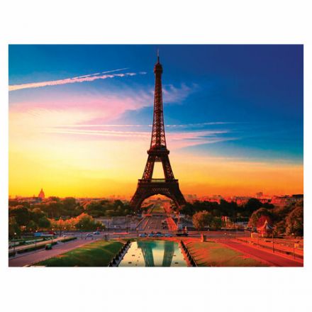 Картина стразами (алмазная мозаика) 30х40 см, ОСТРОВ СОКРОВИЩ "Париж", без подрамника, 662406 Картина стразами (алмазная мозаика) 30х40 см, ОСТРОВ СОКРОВИЩ "Париж", без подрамника, 662406