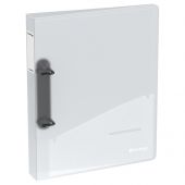 Папка на 2 кольцах Berlingo "No Secret", 40мм, 700мкм, полупрозрачная, D-кольца, с внутр. карманом Папка на 2 кольцах Berlingo "No Secret", 40мм, 700мкм, полупрозрачная, D-кольца, с внутр. карманом