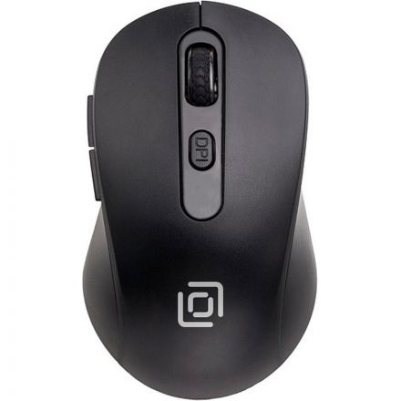 Мышь компьютерная Oklick 677MW черный оптическая 1600dpi/6but WLS (1520859)