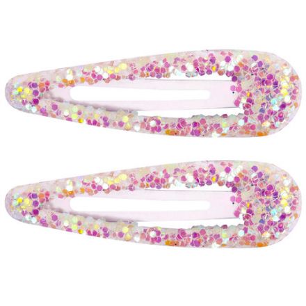 Заколки для волос НАБОР 4 шт, 5 см, клик-клак, с блестками, разные цвета MONTE VITA (МОНТЕ ВИТА) 457091 Заколки для волос НАБОР 4 шт, 5 см, клик-клак, с блестками, разные цвета MONTE VITA (МОНТЕ ВИТА) 457091