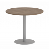 Home Office Стол круглый VR.SP-5-90.1 Дуб аризона/Серый металл 900*900*753 Home Office Стол круглый VR.SP-5-90.1 Дуб аризона/Серый металл 900*900*753