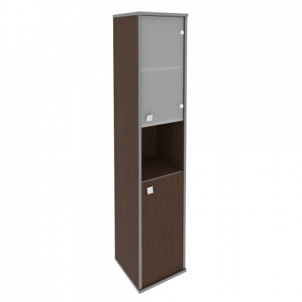 Style Шкаф высокий узкий правый Л.СУ-1.4 (R) Венге 412*410*1980
