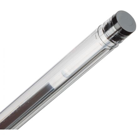 Ручка гелевая Attache Gelios-030 черная (толщина линии 0.5 мм)