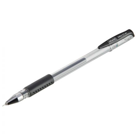 Ручка гелевая Attache Gelios-030 черная (толщина линии 0.5 мм)