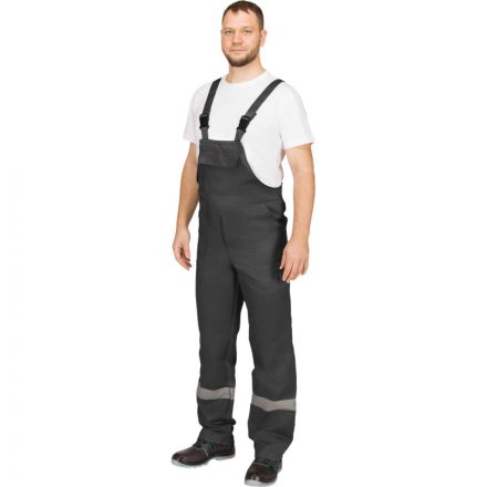 Костюм рабочий летний муж. л16-КПК с СОП сер/крас (р.56-58) 182-188