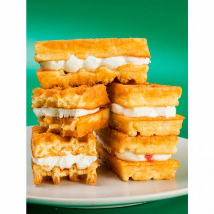 Вафли мягкие с суфле ДАРЛЕТТО со вкусом малины, 1,08 кг