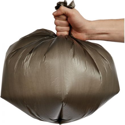 Мешки для мусора ПНД 30л 10мкм 30шт/рул черные 48х58см Комус Мешки для мусора ПНД 30л 10мкм 30шт/рул черные 48х58см Комус