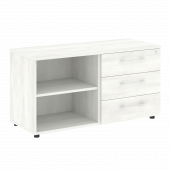 Yalta Тумба сервисная LT.TS-2 Снежная патина 1096*450*580 Yalta Тумба сервисная LT.TS-2 Снежная патина 1096*450*580