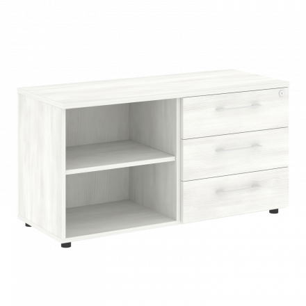 Yalta Тумба сервисная LT.TS-2 Снежная патина 1096*450*580