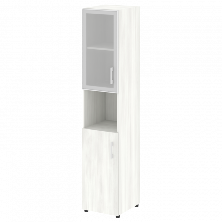 Yalta Шкаф узкий LT.SU-1.4 R (L) Снежная патина 400*450*1987