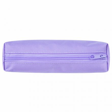 Пенал-тубус ПИФАГОР на молнии, ткань, пастельно-фиолетовый, 20х5 см, 272259 Пенал-тубус ПИФАГОР на молнии, ткань, пастельно-фиолетовый, 20х5 см, 272259