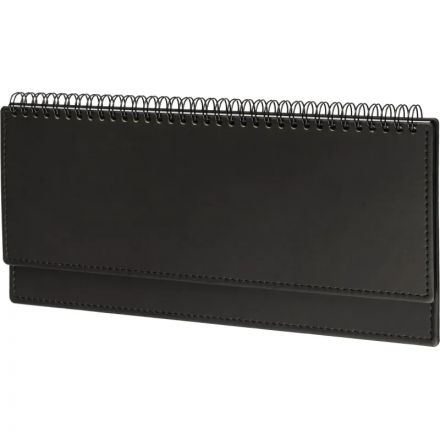 Планинг датированный 2026, черный 303х150 мм, 120 стр,АТТАСНЕ Вива