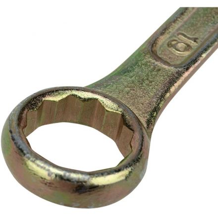 Ключ комбинированный 19мм, желтый цинк REXANT 12-5813-2