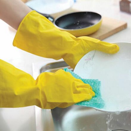 Перчатки МНОГОРАЗОВЫЕ латексные LAIMA "СТАНДАРТ", хлопчатобумажное напыление, ПЛОТНЫЕ, размер 8-9, L (большой), желтые, вес 44 г, 600270 Перчатки МНОГОРАЗОВЫЕ латексные LAIMA "СТАНДАРТ", хлопчатобумажное напыление, ПЛОТНЫЕ, размер 8-9, L (большой), желтые, вес 44 г, 600270