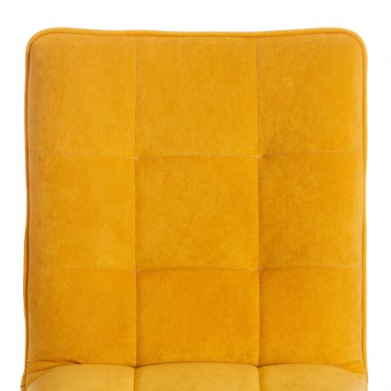 Кресло Tetchair ZERO, велюр Clermon, горчичный, 170