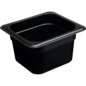 Гастроемкость Restola полипропилен GN 1/6 176х162х100 мм черная, 422102013