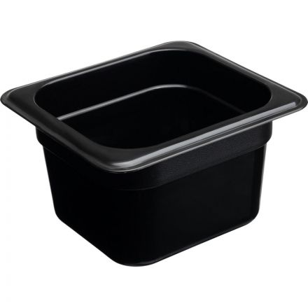 Гастроемкость Restola полипропилен GN 1/6 176х162х100 мм черная, 422102013 Гастроемкость Restola полипропилен GN 1/6 176х162х100 мм черная, 422102013