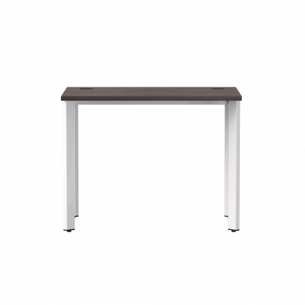 Стол прямой Everprof EVO на металлокаркасе 980х670х755 мм опоры 45гр Дуб Пасадена/Белый