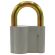 Замок навесной алюминиевый 60 мм "Стандарт", 3 ключа, RABBITEX (РАББИТЕКС), 671304