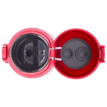 Термокружка 470 мл из нержавеющей стали SUS304, взрывной тёмно-красный металлик, LAIMA, 608822 Термокружка 470 мл из нержавеющей стали SUS304, взрывной тёмно-красный металлик, LAIMA, 608822