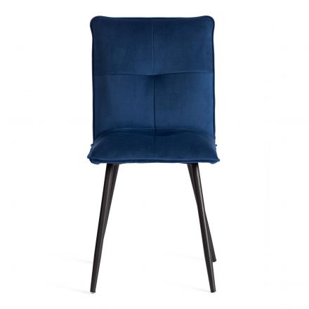 Стул обеденный Sweet LT, велюр, Blue (синий), 41х55х88 см