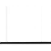 Светильник светодиодный линейный, подвесной, 24Вт, 4000К, IP40, чёрный