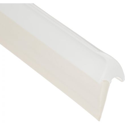 Сгон FBK с одинарной силиконовой пластиной 400мм белый 28400-1