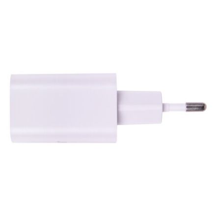 Зарядное устройство быстрое сетевое (220 В) SONNEN, USB QC 3.0 + Type-C PD 20 Вт, 3 А, белое, 455505