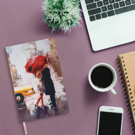 Ежедневник недатированный А5 (138х213 мм), BRAUBERG VISTA, под кожу, гибкий, 136 л., "Euphoria", 111998 Ежедневник недатированный А5 (138х213 мм), BRAUBERG VISTA, под кожу, гибкий, 136 л., "Euphoria", 111998