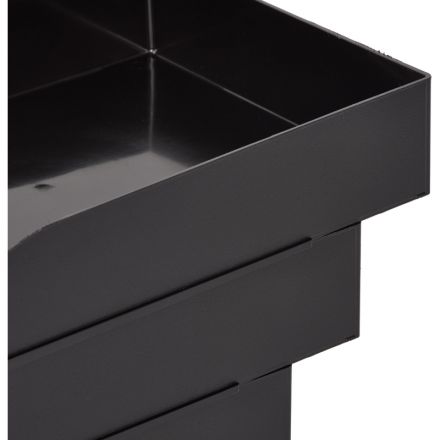 Лоток горизонтальный ATTAСHE, черный 4шт/упаковке Лоток горизонтальный ATTAСHE, черный 4шт/упаковке