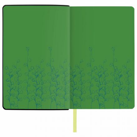 Ежедневник недатированный А5 (138х213 мм), BRAUBERG VISTA, под кожу, гибкий, 136 л., "Revival", 112030