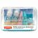 Дорожный набор флаконов в косметичке, 6 флаконов (2х80 мл / 2х60 мл / 2х10 мл), DASWERK (ДАСВЕРК), 609302